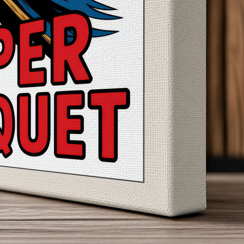 Reaper Banquet Retro - Wrapped Canvas, 36x24 - 91.4 x 61.0 cm, Cream Border
