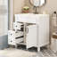 Meuble-lavabo de 30 pouces avec meuble-lavabo en céramique à 2 tiroirs et tablette réglable-1758791340
