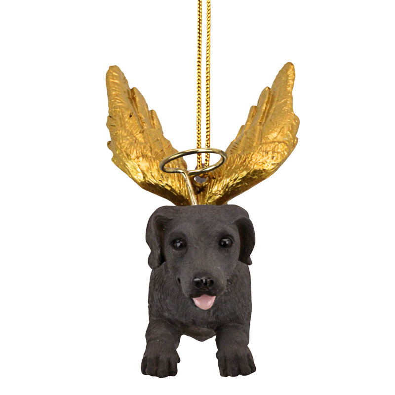 Weimaraner Dog Angel Holiday Ornament