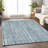 Premium Machine Washable Prisco Blue Rug-1193523398