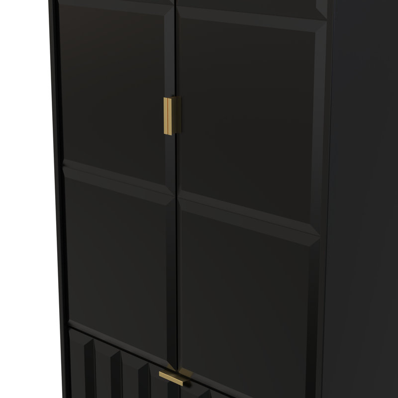 Alcimon 2 Door 2 Drawer Wardrobe