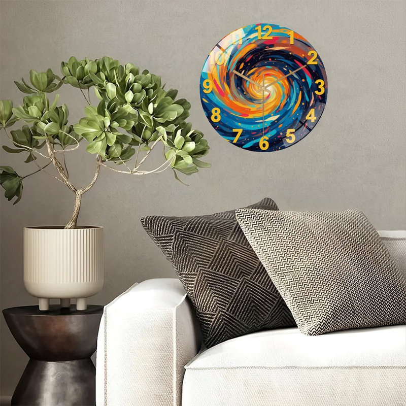 Horloge murale 12 po
