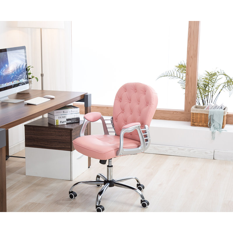 Micaden Task Chair, Pink
