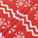 mark Resistant Christmas Tablecloth – Washable Polyester Table Cover – Reindeer & Snowflake Print, Festive Red, Easy Clean – Perfect for Holiday Parties, Kitchen & Dining – 52"x52" Square – Red bottom