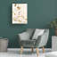Art mural sur toile tendue - "Ore Notation I" de June Erica Vess pour décoration de salon, de chambre à coucher ou de bureau - 18 x 24