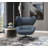 Espedito 100% Top Grain Leather Swivel Chair-70815387