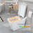 One-piece Floor Mounted Square Smart Toilet With Remote Control And Automatic Cover-106669245