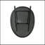 Chaise berçante Gable-1551408914