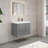 29.53'' Single Bathroom Vanity with Top-67996128