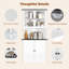 Abdusalam 70.9''H Accent Cabinet, Corner Cabinet with Open Shelf-2142763130
