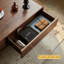 Table basse moderne simple en bois massif-108344939