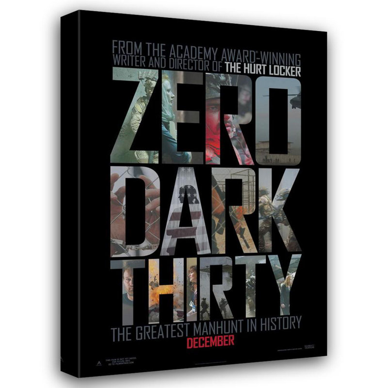 Zero Dark Thirty, 48" H x 32" W