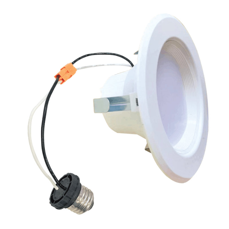 Ensemble de 4 lumières DEL encastrées 4 po, équivalent 65 watts, 2700K