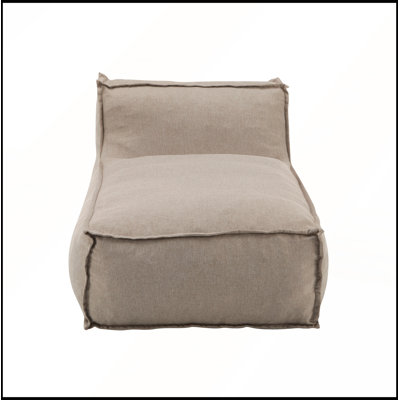 Pouf extérieur Ramona, ensemble de 1, pour se détendre sur une terrasse, un balcon ou dans un jardin.