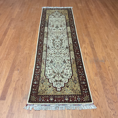  Handmade Anatolia Wool and Silk Runner