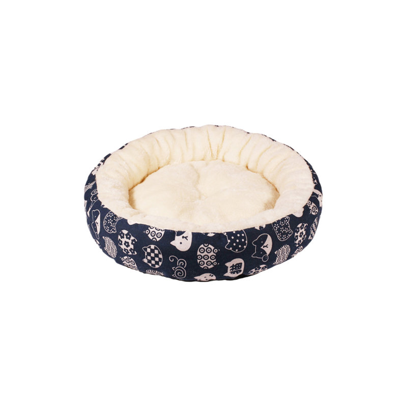 Multicolore Round Pet Mat, S