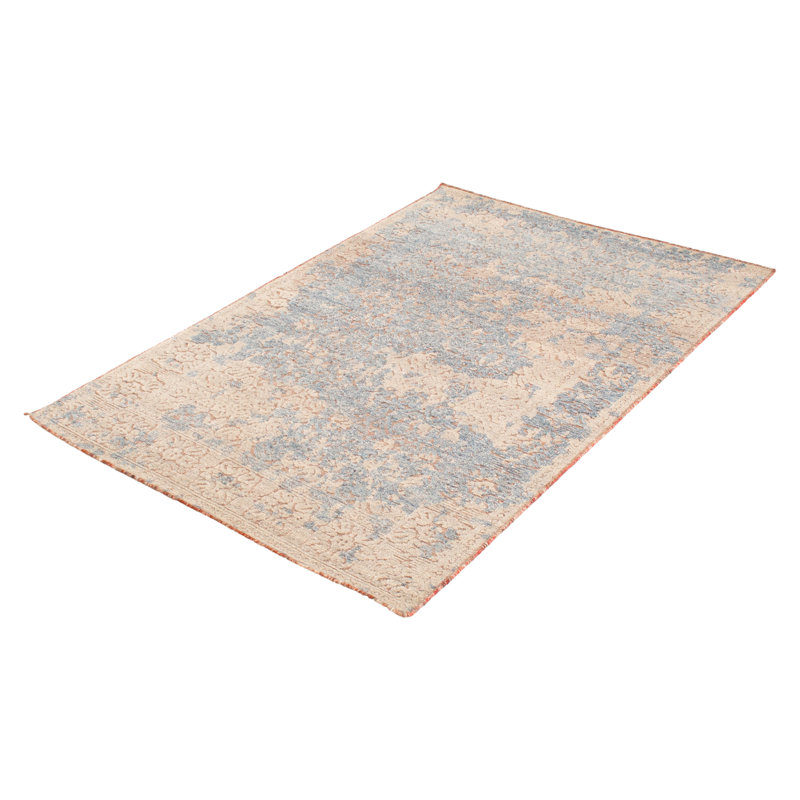 Tapis bleu Loreto 5 pi 5 po x 7 pi 10 po