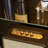 Black Solid Wood Freestanding Fireplace-1013156574