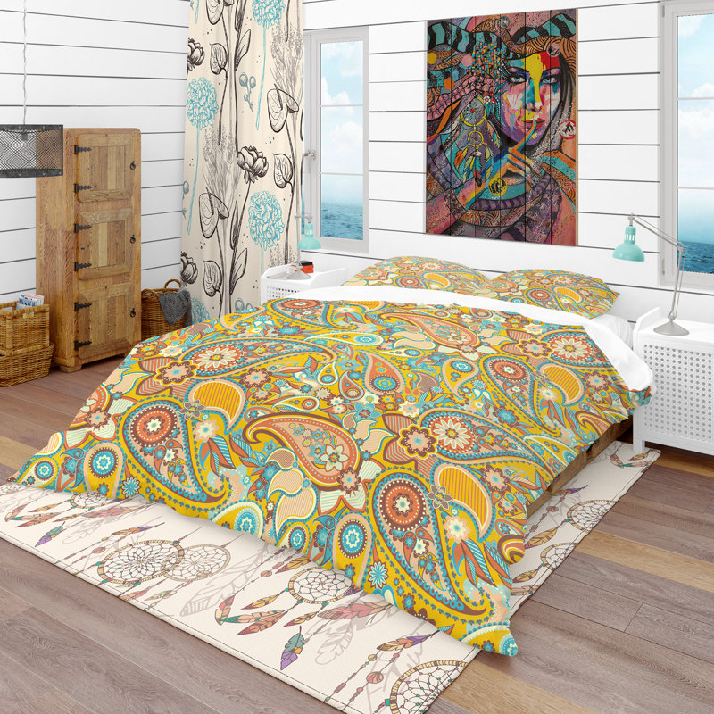 Ensemble de housse de couette en microfibre, Housse de couette très grand + 2 taies décoratives