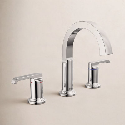 Tetra 3-Hole Widespread Bathroom Faucet