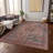 Machine Washable Indoor/Outdoor Claudian ACN1646 Pink Rug-109534637