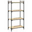 Abdulbasit 120cm H x 30cm W Metal Standard Bookcase-1475694875-1475694877