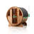 Hongyuan 4-Person  Rustic Cedar Barrel Sauna with Hariva heater