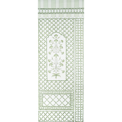 Schumacher x Marie-Anne Oudejans Bamboo Trellis Panel A