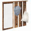 Wall-Mounted Coat Rack 84 X 10 X 80 Cm Engineered Wood-1559449646