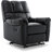 Langston Upholstered Manual Recliner Chair with Padded Arms and Lever Recline
