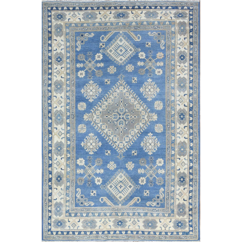 Transitional Hand Knotted Wool Oriental Area Rug