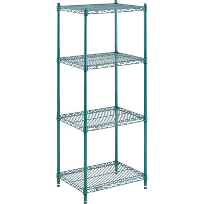 24'' W Metal Height -Adjustable Shelving Unit