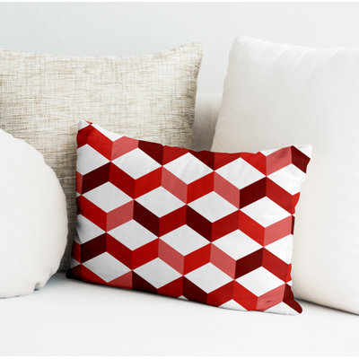 Housse et insert de coussin rectangulaire en polyester pour l'intérieur et l'extérieur