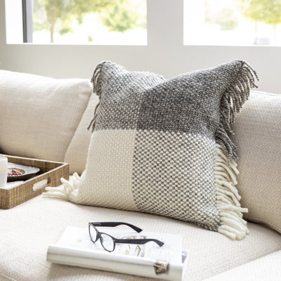 Cypress Cotton Blend / Wool Blend Throw Square Pillow