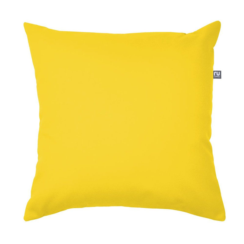 rucomfy Indoor/Outdoor Cushion with Insert Filling - Accessories for Home and Garden Decor Scatter Pillow - Pre Filled with Fibre Inner - Water Resistant - 45 x 45cm