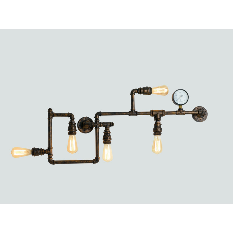 Paignt Semi Flush Mount