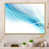 Toile naturelle avec cadre flottant