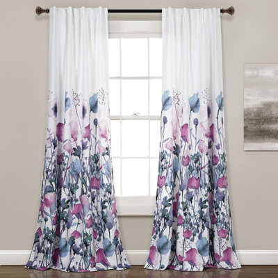 Paire de rideaux obscurcissant Lush Decor Zuri Flora (ensemble de 2)