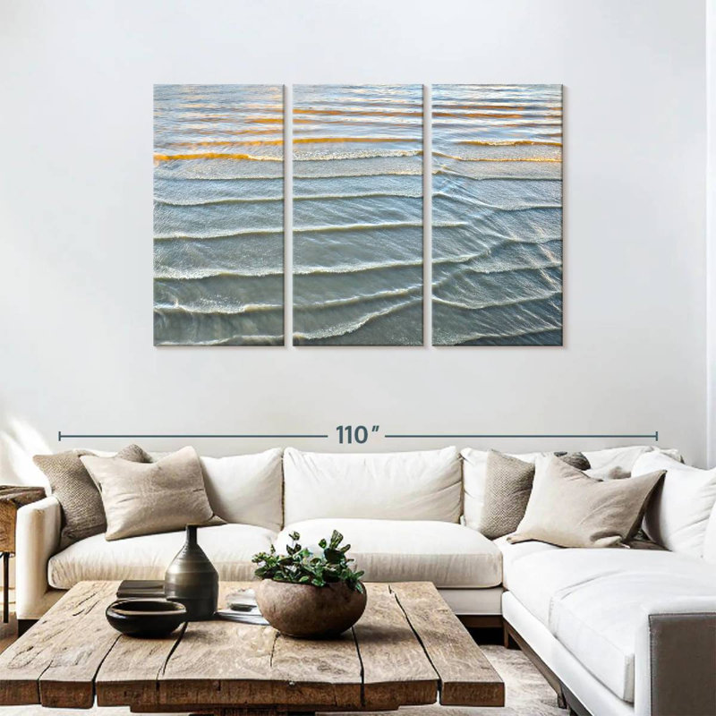 Gillard Tidal Abstract, 48" H x 74" W