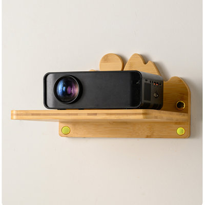 Wall Mounted Storage Floating Wall Shelves Projector Stand
