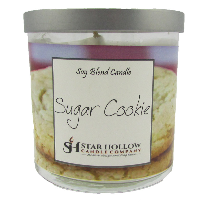 Bougie pour pot à gâteau de sucre, H 3,25 po x l 2,75 po x p 2,75 po
