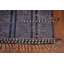Tapis bleu marine à motif oriental marocain 6 x 10