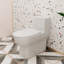 Toilette une pièce à double chasse