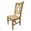 Chaise d'appoint en bois massif Harlean
