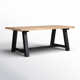 Route Wood Outdoor Dining Table