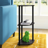 75.2cm H x 29.5cm W Corner Bookcase