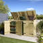 Wooden Bin Store