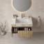 Meuble-lavabo mural simple 30 po avec lavabo-1210408437