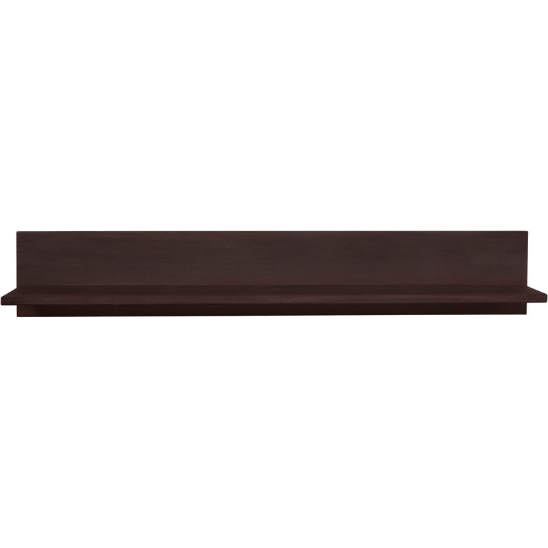 Aikin Solid Wood Standard Bookcase, Black, 90cm H x 15cm W x 15cm D