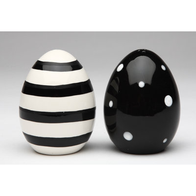 Egg Shape Salt and Pepper